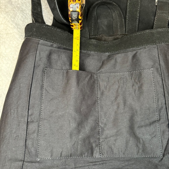 Free People Black Suede Convertible Backpack/Bag - Picture 14 of 16